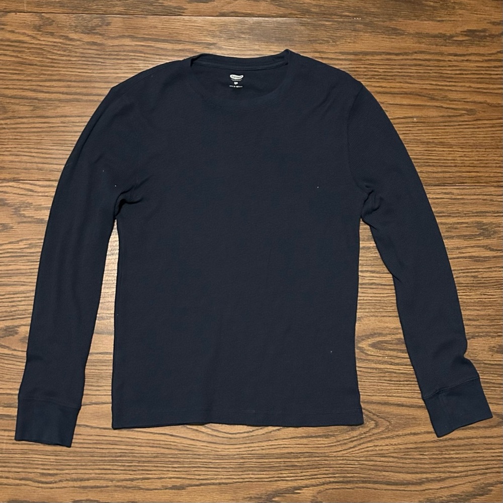 Old Navy Blue Long Sleeve Tee Shirt